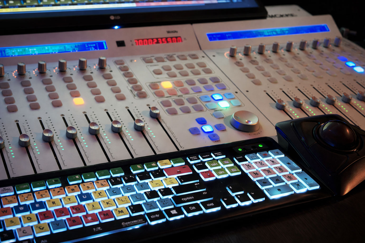 Professionelle Studioaufnahme